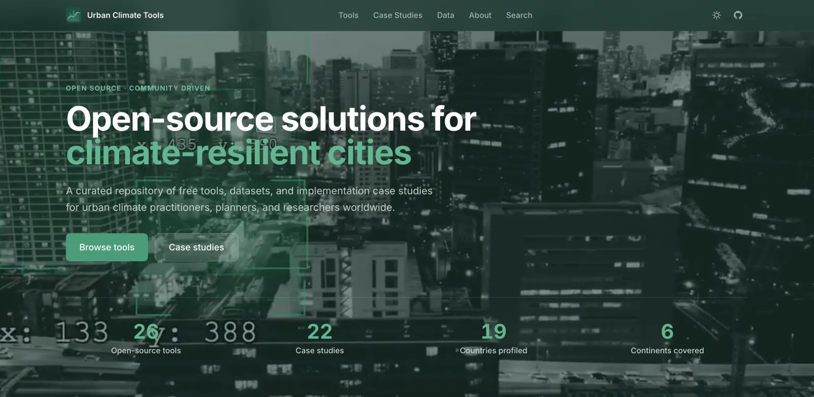 Urban Climate Tools preview